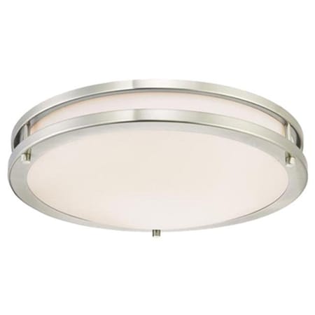 Masterchem Industries Masterchem 210702 15.75 in. Brushed Nickel LED Dimmable Ceiling Fixture 210702